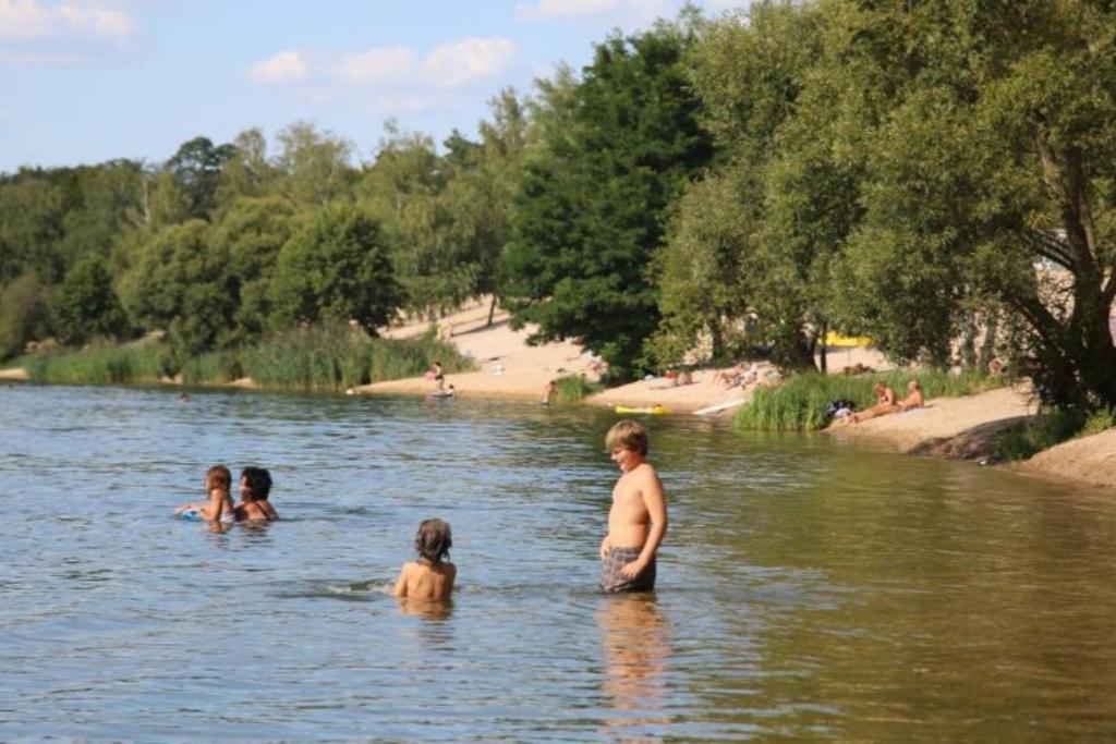 Apartamento "Oslo" - Haus Am See Mit Sandstrand Nahe Rhein-Main Und Spessart Kahl am Main Exterior foto